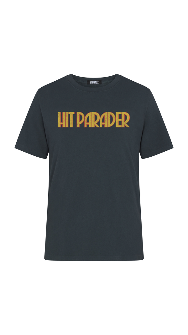Hit Parader 1974 Logo T-Shirt (Vintage Black)