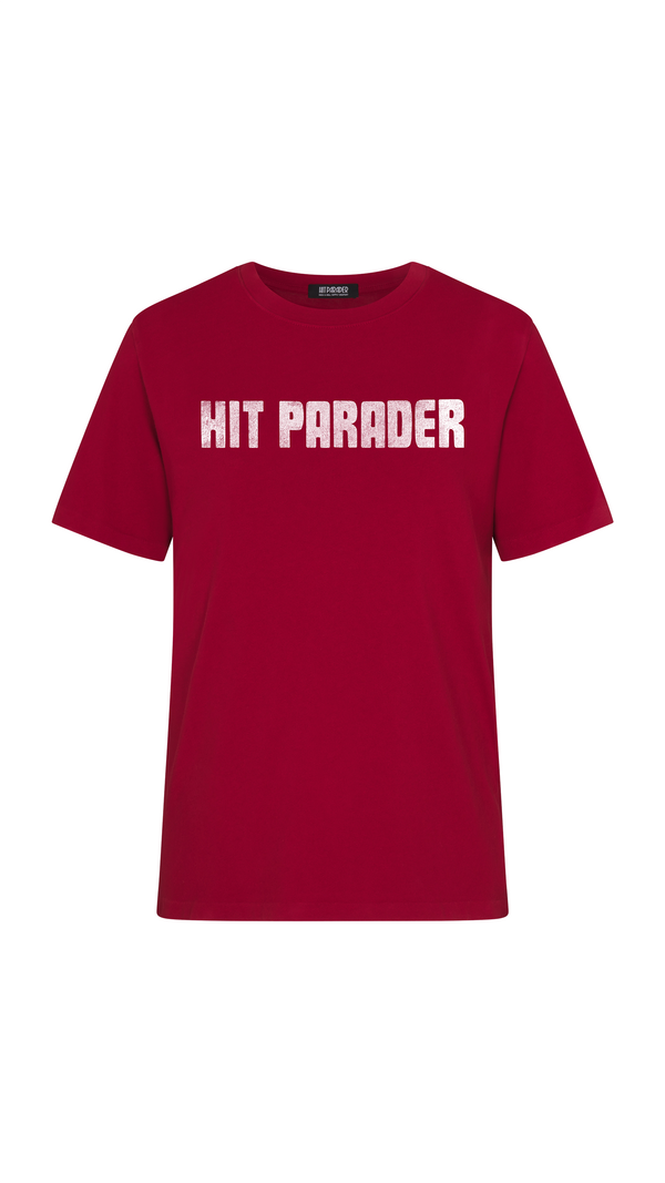 Hit Parader Back Page T-Shirt (Red)